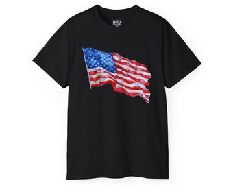 American Flag Cotton Tee