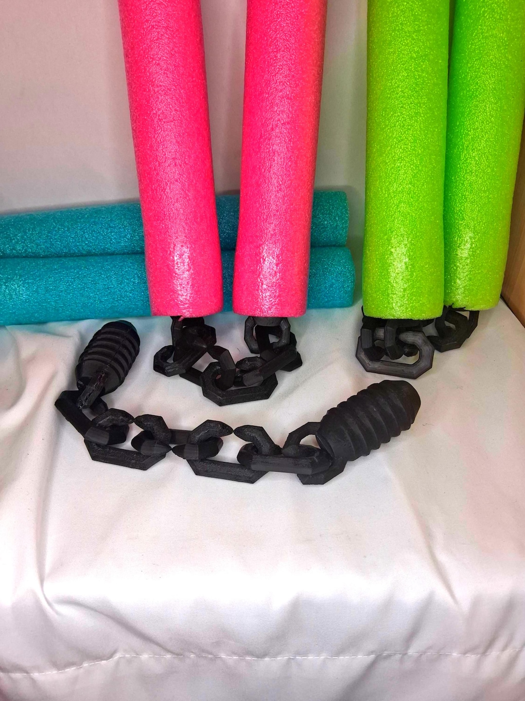 Ninja Pool 3D Printed Pool Noodle Nunchucks: Safe Ninja Training Toy - Etsy