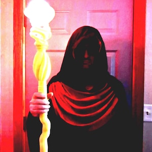 Build Your Own 3D Printed Cosplay Staff – Threaded Modular Staff System | Custom Fantasy Prop with Crystal Ball LED Topper