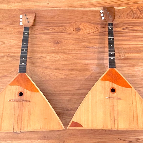 Vintage Musical Instrument - Balalaikas from Russia