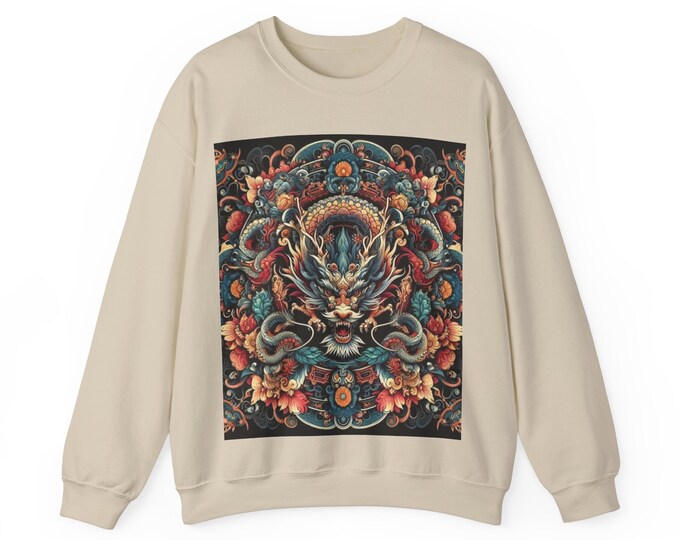 Stay Warm and Stylish with Our Unisex Heavy Blend Crewneck Sweatshirt