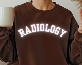 Illuminated Radiology Sweatshirt | RAD Tech Crewneck | X-Ray Tech Sweater | Radiologic Technologist Gift | CT MRI Tech Shirt