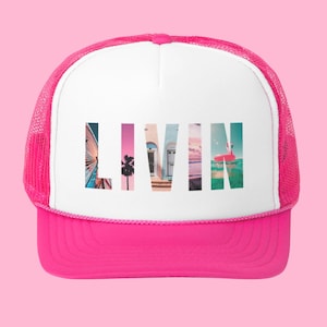 Gorra de camionero de moda LIVIN para mujer, gorra playera tipo snapback, ideal para despedidas de soltera, regalo de fin de semana, gorra de béisbol ajustable para verano.