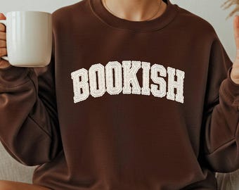 本好きのスウェットシャツ、読書家スウェットシャツ、本好きグッズ、読書好きシャツ、読書家シャツ、読書好きへのギフト、司書スウェットシャツ