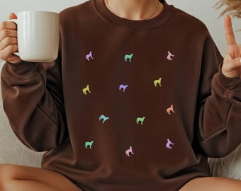 Trendy Cheetah Sweatshirt, Animal print sweatshirt, Boho Graphic Crewneck, Wildlife Shirt, Cheetah Gifts, Oversized Crewneck, Leopard Shirt