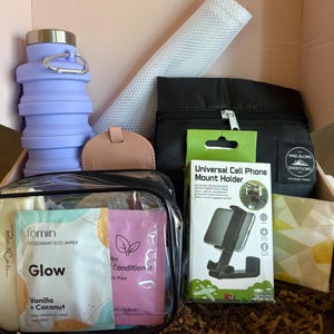 JourneyBox Travel Kit with Essentials | Emergencies I Must Have Travel Toiletries I TSA Approved I Carry On Items