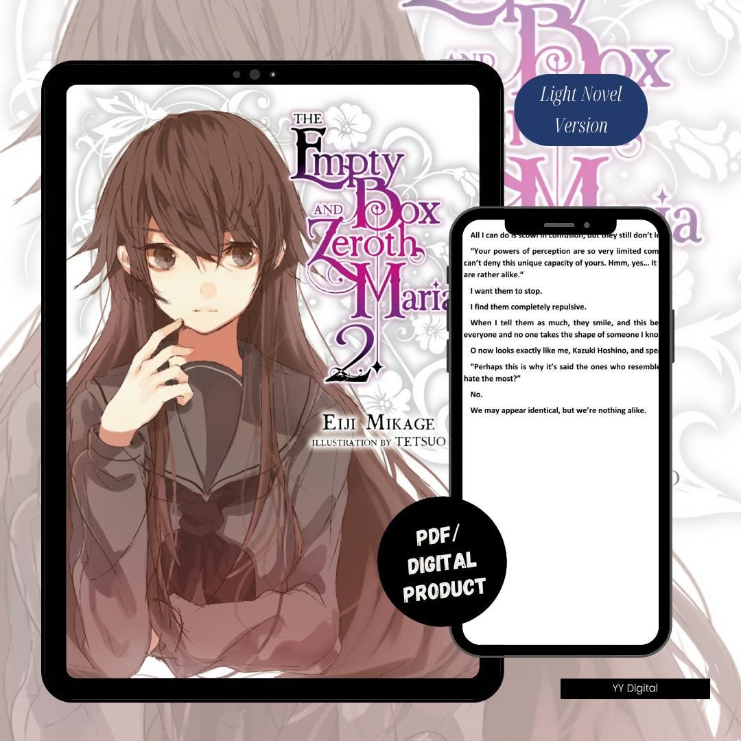 Utsuro no Hako to Zero no Maria Light Novel Vol 1 - 7 (EPUB/PDF) - Image 8