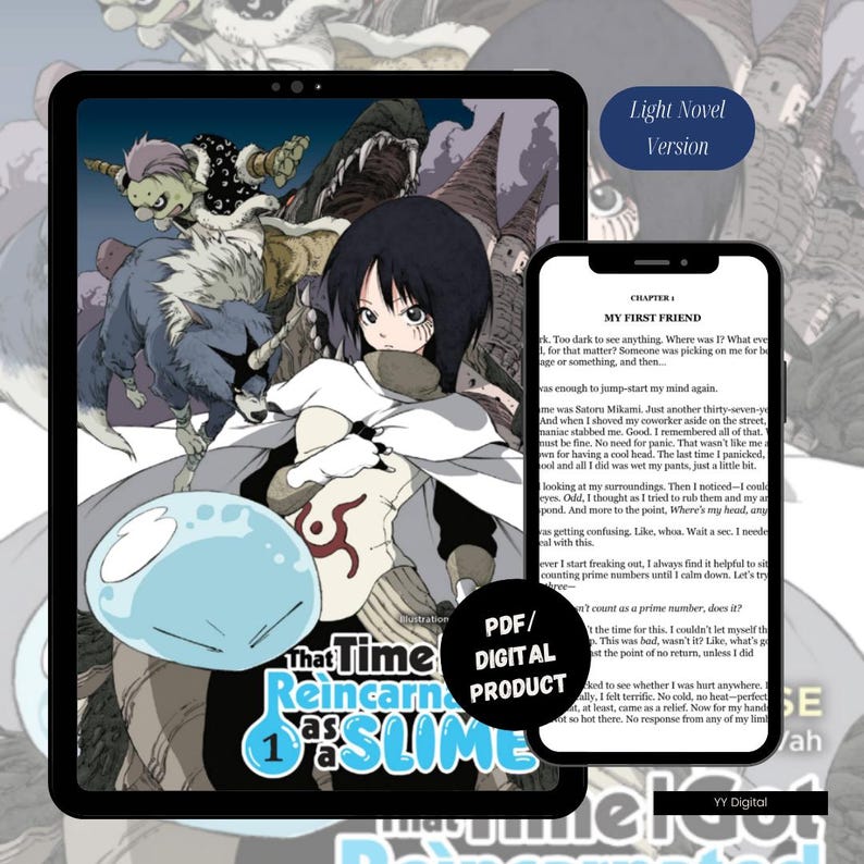 That Time I got Reincarnated as a Slime Light Novel PDF & EPUB Vol 1-21 - Image 2