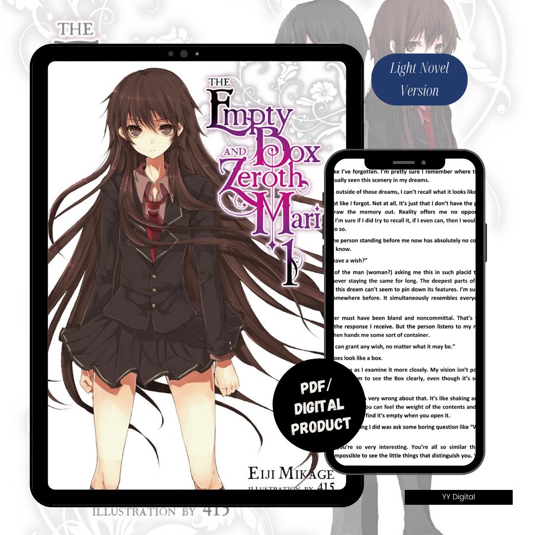 Utsuro no Hako to Zero no Maria Light Novel Vol 1 - 7 (EPUB/PDF) - Image 5