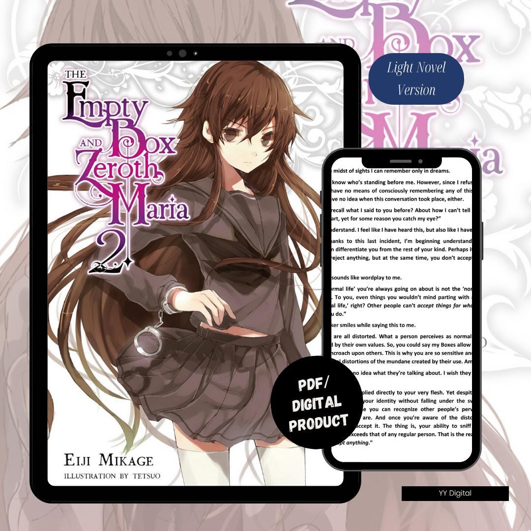 Utsuro no Hako to Zero no Maria Light Novel Vol 1 - 7 (EPUB/PDF) - Image 7