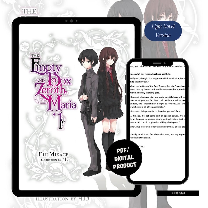 Utsuro no Hako to Zero no Maria Light Novel Vol 1 - 7 (EPUB/PDF) - Image 2