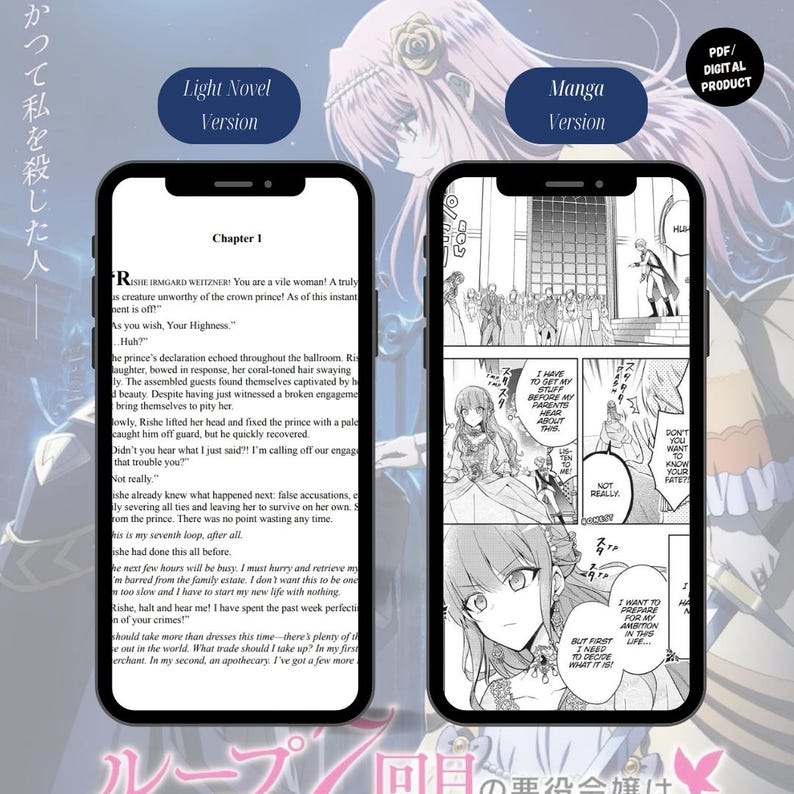 7th Time Loop Light Novel & Manga Combo: Villain Daughter (PDF/EPUB) - Image 3