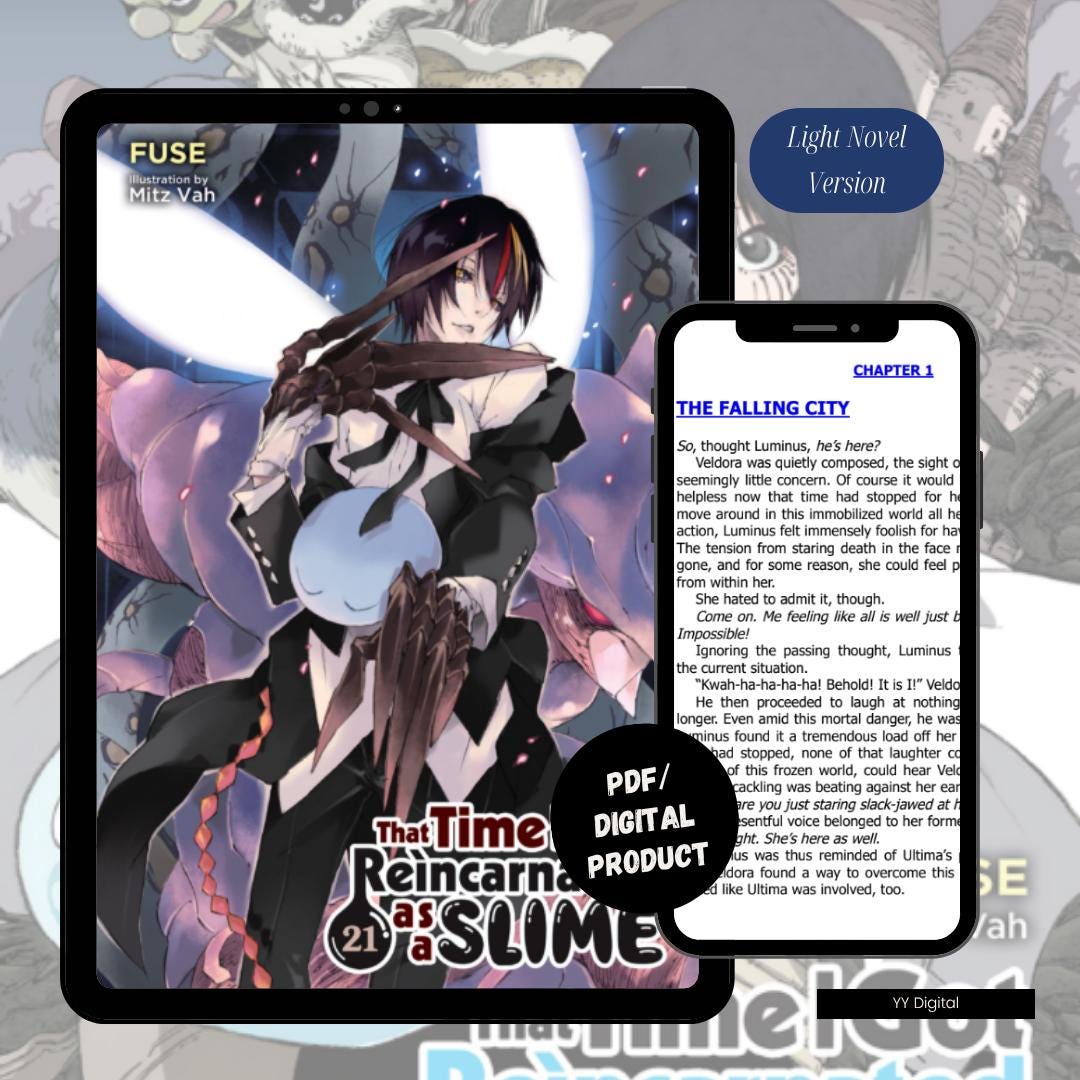 That Time I got Reincarnated as a Slime Light Novel PDF & EPUB Vol 1-21 - Image 5