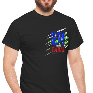 Fabio Quartararo MotoGP t-shirt: Speed blur