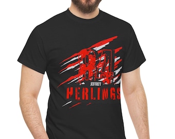 Jeffrey Herlings Motocross T-Shirt | Dirt Bike Racing Fan Gift (100% Cotton)