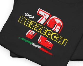 マルコ・ベッツェッキ MotoGP T シャツ: #72