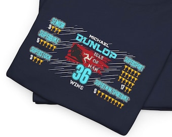 Michael Dunlop t-shirt: 36 Isle of Man wins! 2026 edition