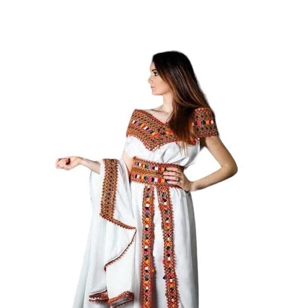 Robe Kabyle + Burnous