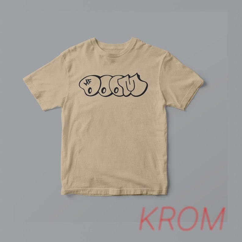 MF Doom T-shirt design de MF Doom T-shirt Madvillain Metal Face Marchandise MF Doom Oversize Doomsday T-shirt vintage années 90 image 5