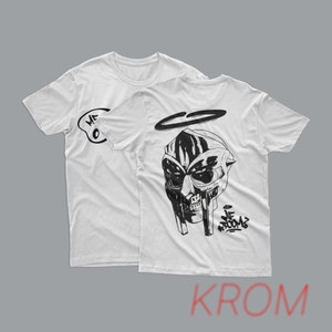 MF Doom T-shirt design de MF Doom T-shirt Madvillain Metal Face Marchandise MF Doom Oversize Doomsday T-shirt vintage années 90 image 1
