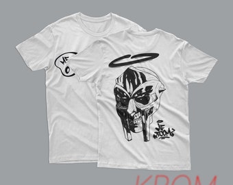 MF Doom | T-shirt design de MF Doom | T-shirt Madvillain Metal Face | Marchandise MF Doom | Oversize Doomsday | T-shirt vintage années 90