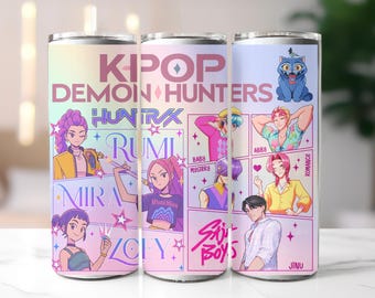 K-pop Demon Hunters Inspired Tumbler : Saja Boys 20oz Stainless Steel Drinkware