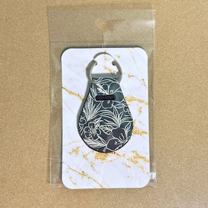 Neoprene Aldi Quarter Holder Keychain, AirTag Keychain image 7