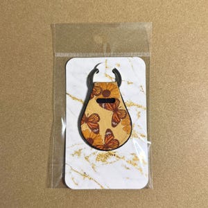 Neoprene Aldi Quarter Holder Keychain, AirTag Keychain image 5