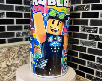 Roblox Kids Tumbler: 12oz Insulated Stainless Steel Water Bottle