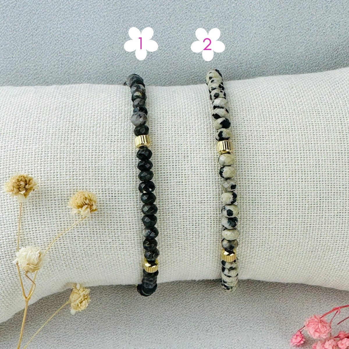 Bracciale Donna Rigido Con Lettera M In Acciaio E Strass - Foto 8