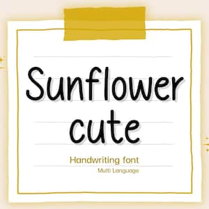 Handwriting font, Handwritten font, Neat font, Goodnotes font, Planner font, Cute font, Note taking font, iPad font, Study notes font, Fonts