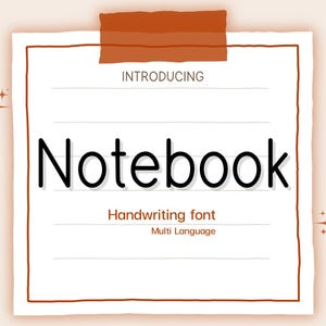 Handwriting font, Handwritten font, Neat font, Goodnotes font, Planner font, Cute font, Note taking font, iPad font, Study notes font, Fonts