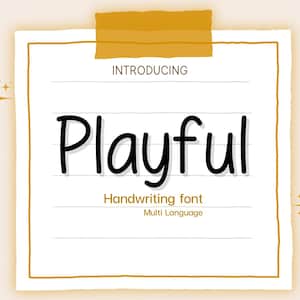 Handwriting font, Handwritten font, Neat font, Goodnotes font, Planner font, Cute font, Note taking font, iPad font, Study notes font, Fonts