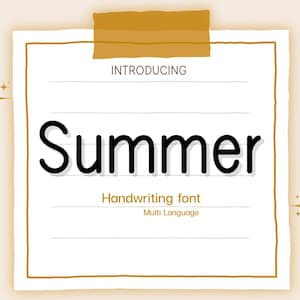 Handwriting font, Handwritten font, Neat font, Goodnotes font, Planner font, Cute font, Note taking font, iPad font, Study notes font, Fonts