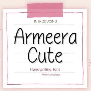 Handwriting font, Handwritten font, Neat font, Goodnotes font, Planner font, Cute font, Note taking font, iPad font, Study notes font, Fonts