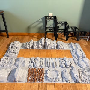 3D Printed 20 Tile RC Crawler Course | 1/18 & 1/24 Scale | Terrain + Hill + 8 Risers
