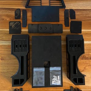 CEN Ford F-450 Flatbed | Black PETG or PLA l Knight Customs