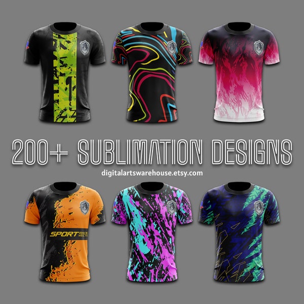 200+ Sublimation Designs