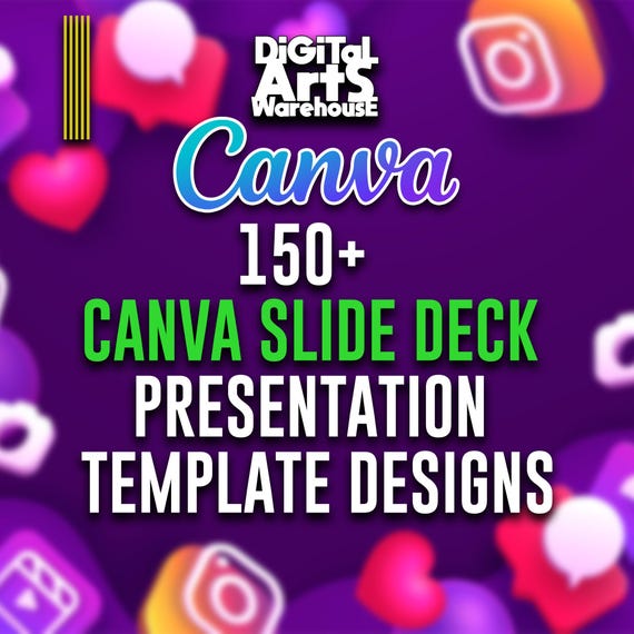 SET I 150+ Canva Slide Deck Templates | Editable Presentation Bundle for Business, Marketing & Education