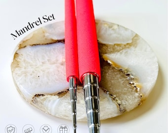 Jewelry Mandrel Set for Ring Making, Wire Wrapping Tools, Ring Mandrel Tool, Jewelry Making Supplies, Ring Sizer, Wire Shaping Tool, craft