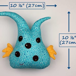 Beast Softie Pdf Tutorial, Spooky Plushie Sewing Pattern, Stuffed ...