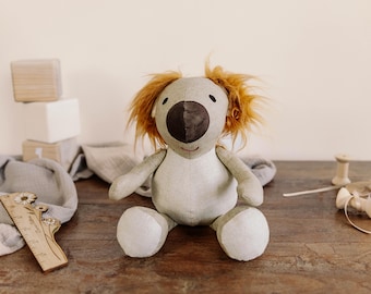 Koala Plushie Sewing Pattern, Australian Animal Toy (PDF Pattern)