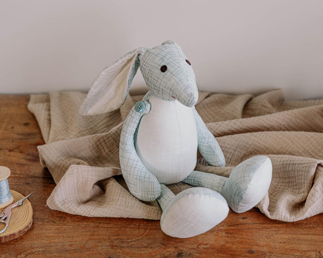Baby Bunny Doll Sewing Pattern, Stuffed Animal PDF Tutorial - Etsy