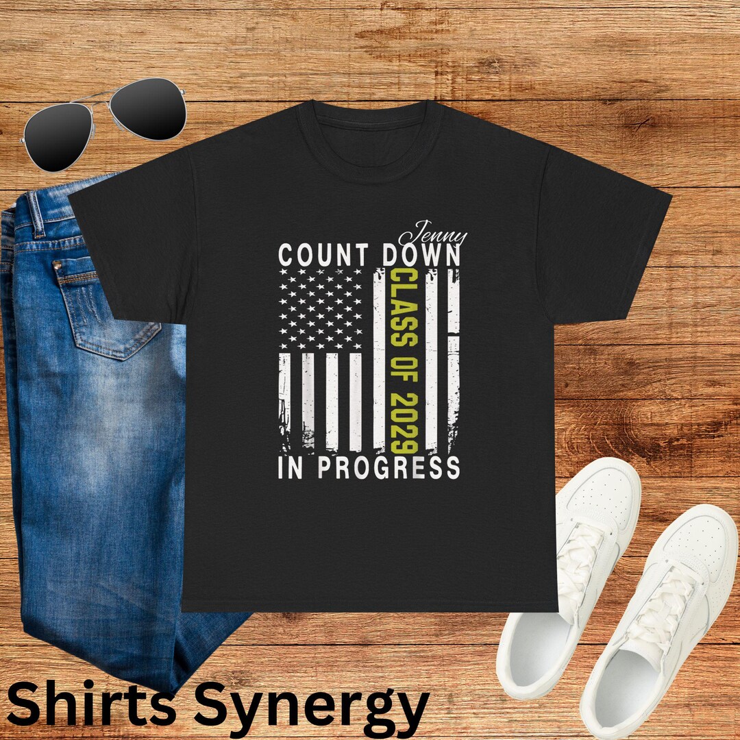 Class Of 2029 T-shirt Class Of 2029 8th Grader Countdown T-Shirt