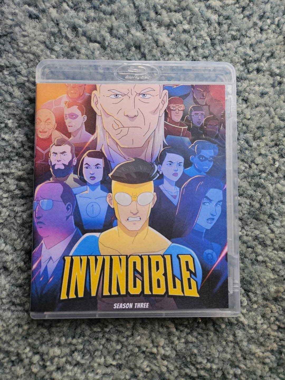 Invincible Season 3 Blu Ray - Etsy