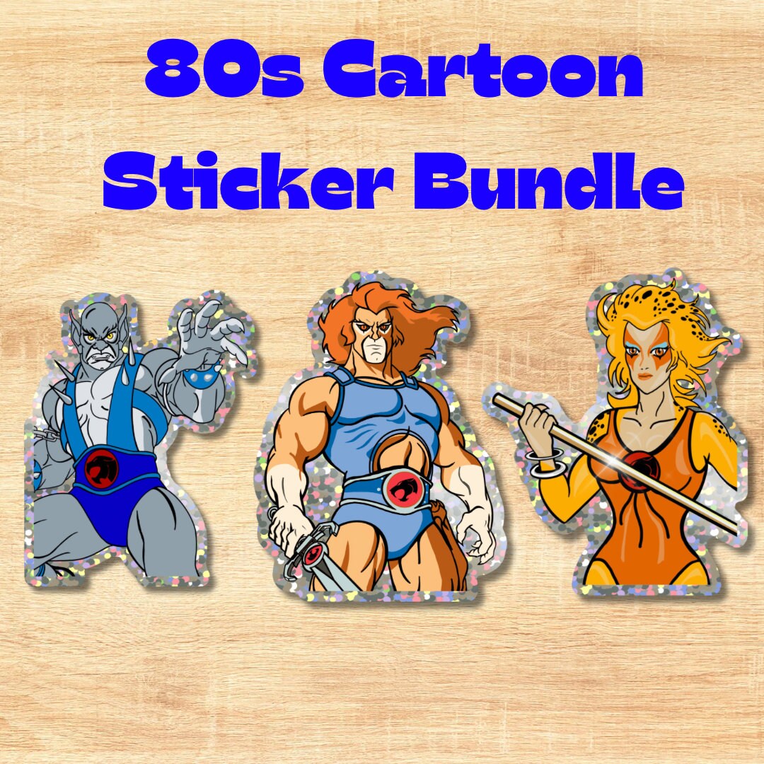 Sticker Bundle, Fanart, Cat Stickers, Heroes, 80s Fan Art, Cartoon Fan ...