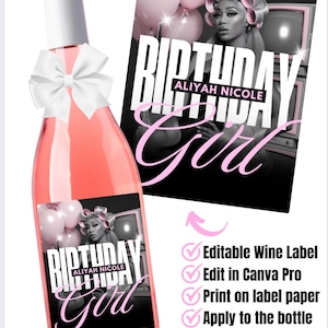 Customizable Wine Bottle Labels