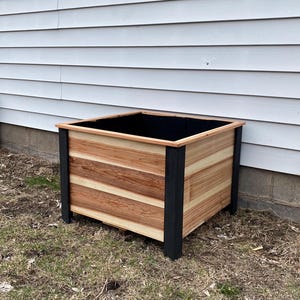 Fall Sale! large cedar planter. Get them while they last!
