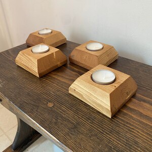 Handmade Candle Holder (set of 4) - Etsy