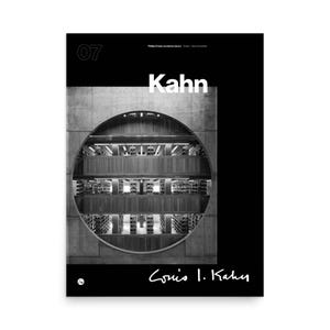 Kahn [Architecture Masters Poster Series 07]